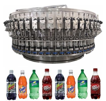 ऊर्जा पेय के लिए आइसोबैरिक कार्बोनेटेड फिलिंग मशीन 7000BPH